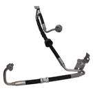 2012 Mercedes Benz CL600 Power Steering Pressure Line Hose Assembly 3