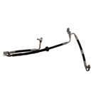 2012 Mercedes Benz CL600 Power Steering Pressure Line Hose Assembly 4