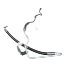 2004 Bmw 545 Power Steering Pressure Line Hose Assembly 2