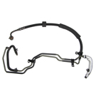 2009 Hyundai Tucson Power Steering Pressure Line Hose Assembly 4