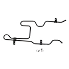 2012 Hyundai Santa Fe Power Steering Cooler Line 5