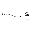 2008 Toyota Solara Power Steering Return Line Hose Assembly 6