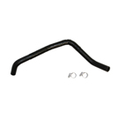2009 Toyota Camry Power Steering Reservoir Hose 4