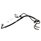 2011 Toyota Camry Power Steering Pressure Line Hose Assembly 4