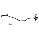 2012 Toyota Avalon Power Steering Return Line Hose Assembly 6