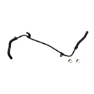 2012 Lexus ES350 Power Steering Return Line Hose Assembly 4