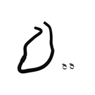 2003 Honda CR-V Return Side Steering Hose 3