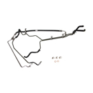 2004 Toyota Sequoia Power Steering Pressure Line Hose Assembly 4