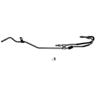 2000 Toyota Avalon Power Steering Pressure Line Hose Assembly 4
