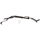 2013 Lexus LX570 Power Steering Pressure Line Hose Assembly 1