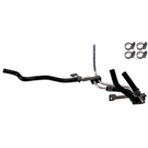 2012 Infiniti EX35 Power Steering Return Line Hose Assembly 1