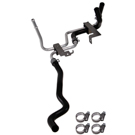 2012 Infiniti EX35 Power Steering Return Line Hose Assembly 2