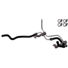 2012 Infiniti EX35 Power Steering Return Line Hose Assembly 4
