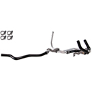 2012 Infiniti G37 Power Steering Return Line Hose Assembly 1