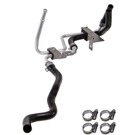 2012 Infiniti G37 Power Steering Return Line Hose Assembly 2