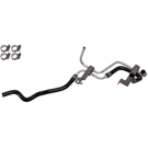 2012 Infiniti G37 Power Steering Return Line Hose Assembly 4