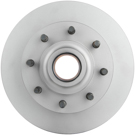 1996 Dodge Ram Trucks Brake Rotor and Hub Assembly 3