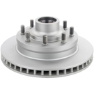 1996 Dodge Ram Trucks Brake Rotor and Hub Assembly 2