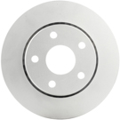 2012 Jeep Wrangler Brake Rotor 1