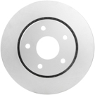 2010 Chrysler Town and Country Brake Rotor 1