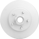 2000 Mazda B2500 Brake Rotor and Hub Assembly 1