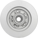 2000 Ford F Series Trucks Brake Rotor and Hub Assembly 3