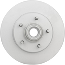 2000 Ford F Series Trucks Brake Rotor and Hub Assembly 1
