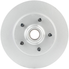 1998 Ford F Series Trucks Brake Rotor and Hub Assembly 1