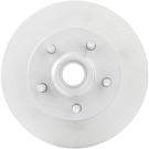 2000 Mazda B2500 Brake Rotor and Hub Assembly 1