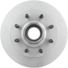 2000 Ford Excursion Brake Rotor and Hub Assembly 1