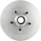 2000 Ford Expedition Brake Rotor and Hub Assembly 1