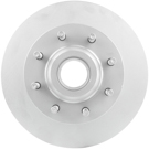 2009 Ford F Series Trucks Brake Rotor and Hub Assembly 1