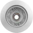 1996 Ford E Series Van Brake Rotor and Hub Assembly 3