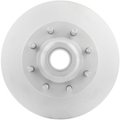 2012 Ford E Series Van Brake Rotor and Hub Assembly 1