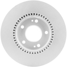 2007 Hyundai Tiburon Brake Rotor 3