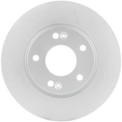 2007 Hyundai Tiburon Brake Rotor 1