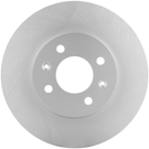 2012 Kia Rio Brake Rotor 1
