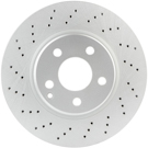 2004 Mercedes Benz S430 Brake Rotor 1