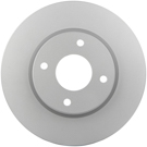 2012 Nissan Cube Brake Rotor 1