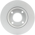 2011 Nissan Versa Brake Rotor 3