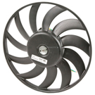 2009 Audi A6 Cooling Fan Assembly 1