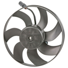 2008 Volkswagen Eos Cooling Fan Assembly 1