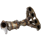 2017 Nissan Rogue Catalytic Converter w/ Exhaust Manifold 2
