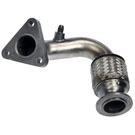 BuyAutoParts 43-10020AN Turbocharger Up Pipe Kit 3