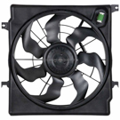 2012 Hyundai Sonata Cooling Fan Assembly 1