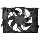 2012 Mercedes Benz S400 Cooling Fan Assembly 2