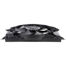 2012 Mercedes Benz S400 Cooling Fan Assembly 3
