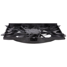 2012 Mercedes Benz S400 Cooling Fan Assembly 4