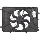 2017 Mercedes Benz GLA250 Cooling Fan Assembly 2