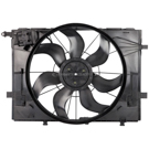 2017 Mercedes Benz C350e Cooling Fan Assembly 1